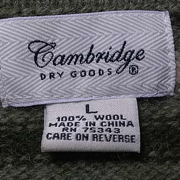 Size large wool cardigan - Picture 5 of 6